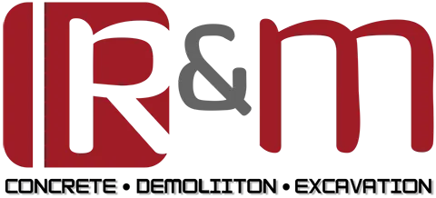 Business logo for R & M Concrete